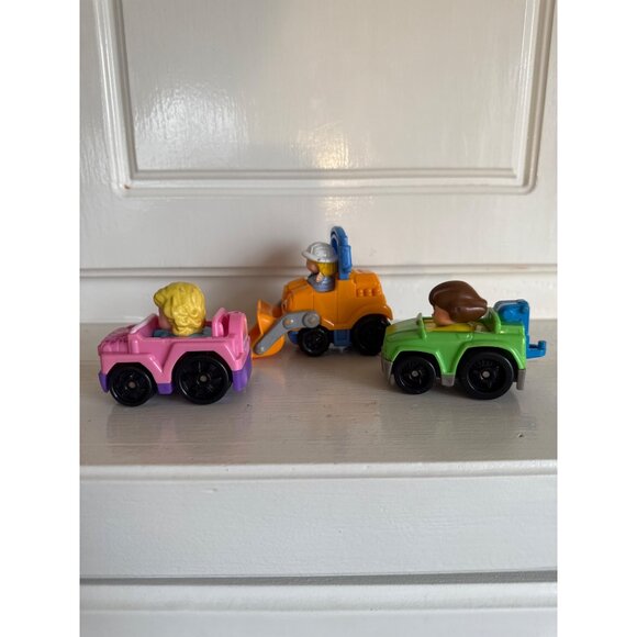 Fisher-Price Little People Construction & Car Vehicle Toys Set 2014 Mattel - Picture 7 of 8